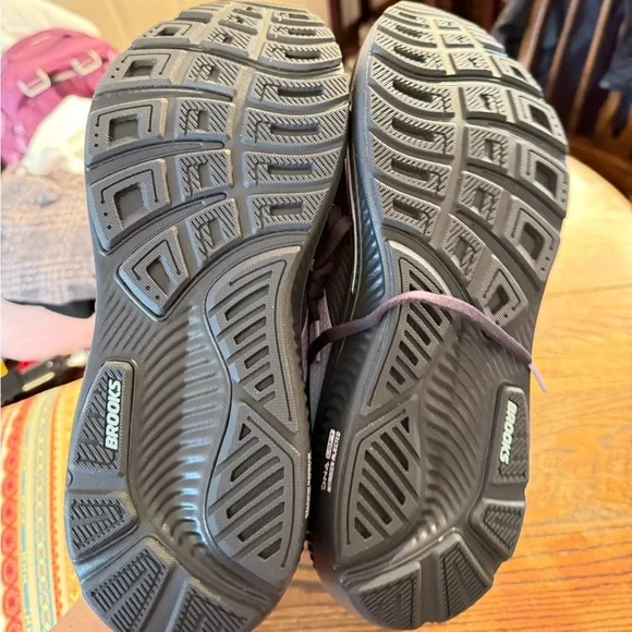 NWT Brooks Ghost 17 Grey/Clearwater/Purple - Picture 5 of 7